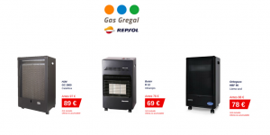 Gas Gregal invierno 2018