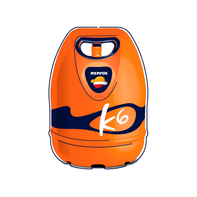 Compra ahora la K6  Bombona Butano 6 kg - Gas Gregal